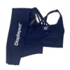 Displayedclothing completo fitness blue navy